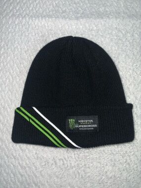 Monster Energy Supercross FIM World Championship ribbed knit beanie